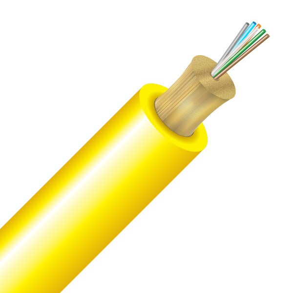 SSF™ 6 Strand OS2 Micro Distribution Indoor Riser - Bulk per Ft.